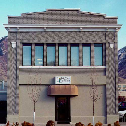The original Food & Care Coalition building in Provo, Utah