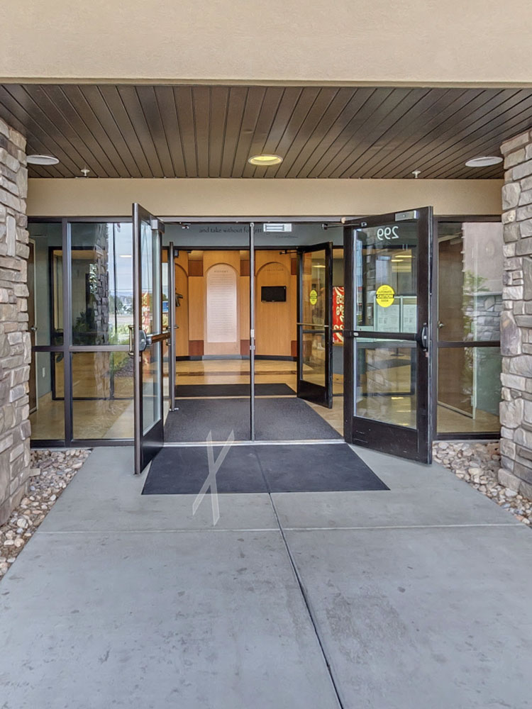 Hands coming together in a gesture of community support