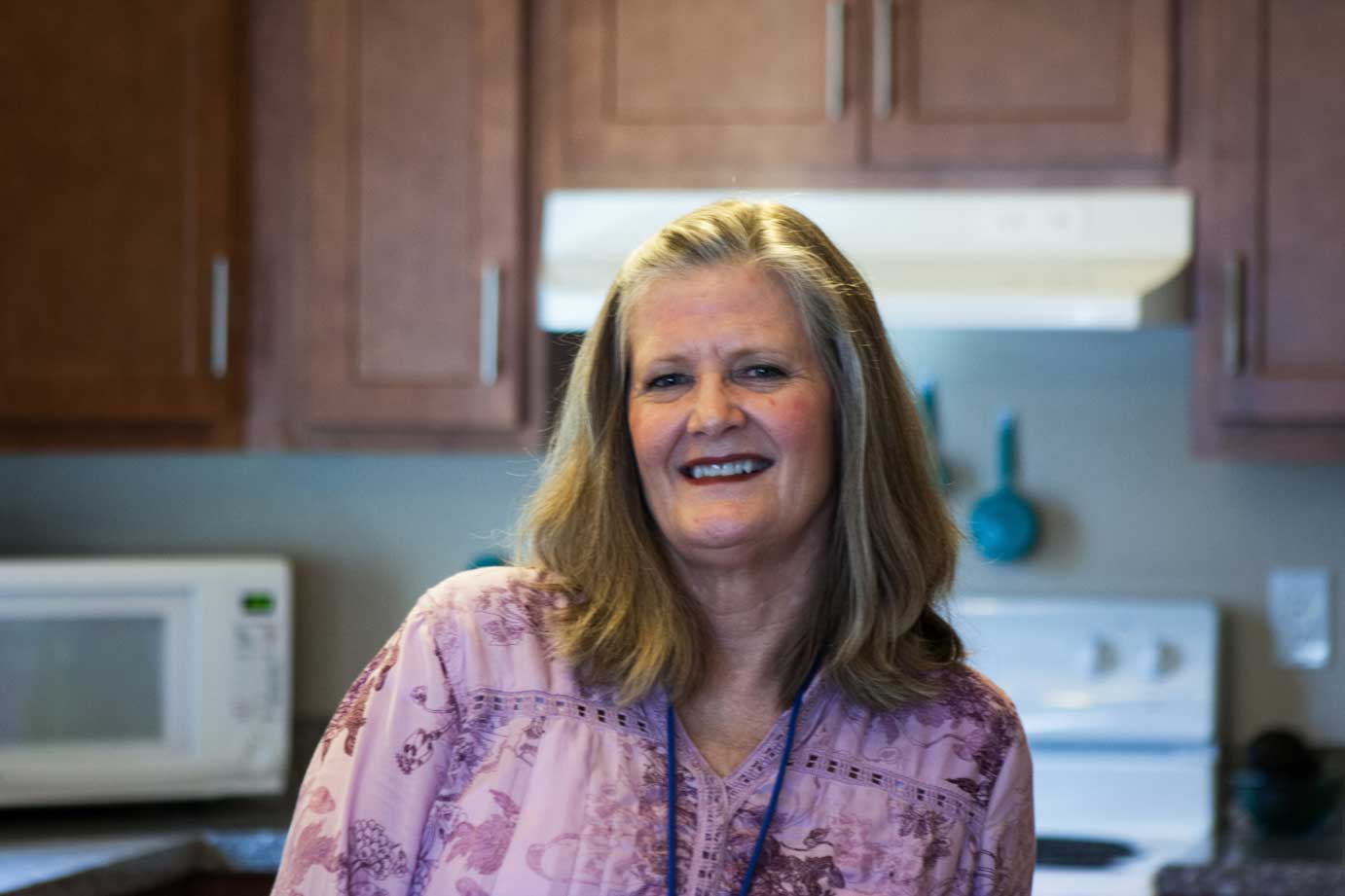 Lynette, Food & Care Coalition patron